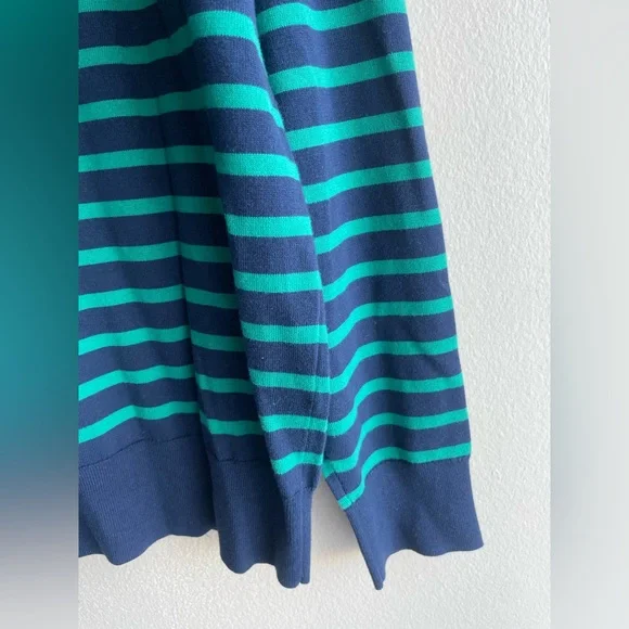 New Brooks Brothers Men Striped Crew Neck Sweater Size XL